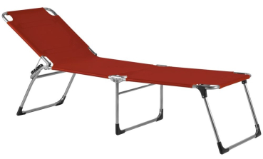 FIAM® Liegestuhl AMIGO 40+ Rot